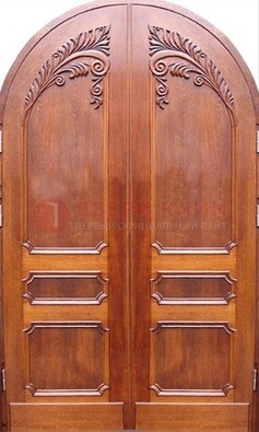 Металлическая арочная дверь ДА-9 в салон красоты в Пушкино