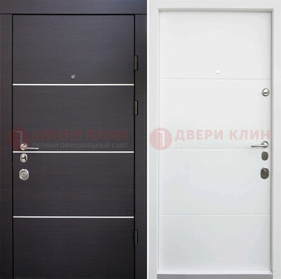 Входная металлическая дверь с МДФ панелью внутри ДМ-202 в Пушкино