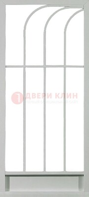 Современная железная решетчатая дверь ДР-39 в Пушкино