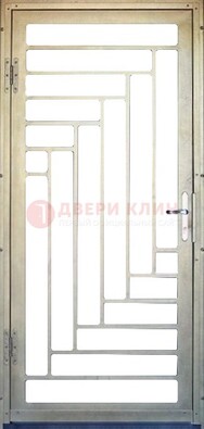 Железная решетчатая дверь с узором ДР-41 в Пушкино
