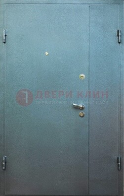 Серая тамбурная дверь ДТМ-34 в Пушкино
