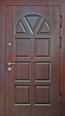 Уличная стальная дверь с виноритом ДВТ-166 в Рузе