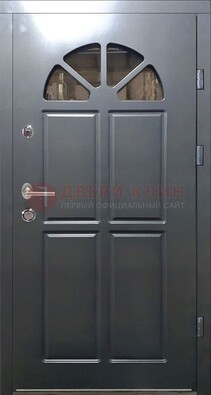 Темная входная дверь с виноритом и терморазрывом ДВТ-64 в Курске