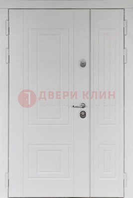 Классическая полуторная входная дверь для дома ПЛ-3 в Пушкино